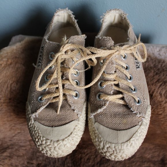 Rebels Country Women's Tan Jute Up Lace Sneaker - Picture 5 of 11